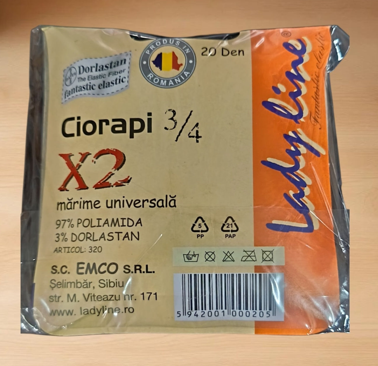Sosete 20 DEN 3/4