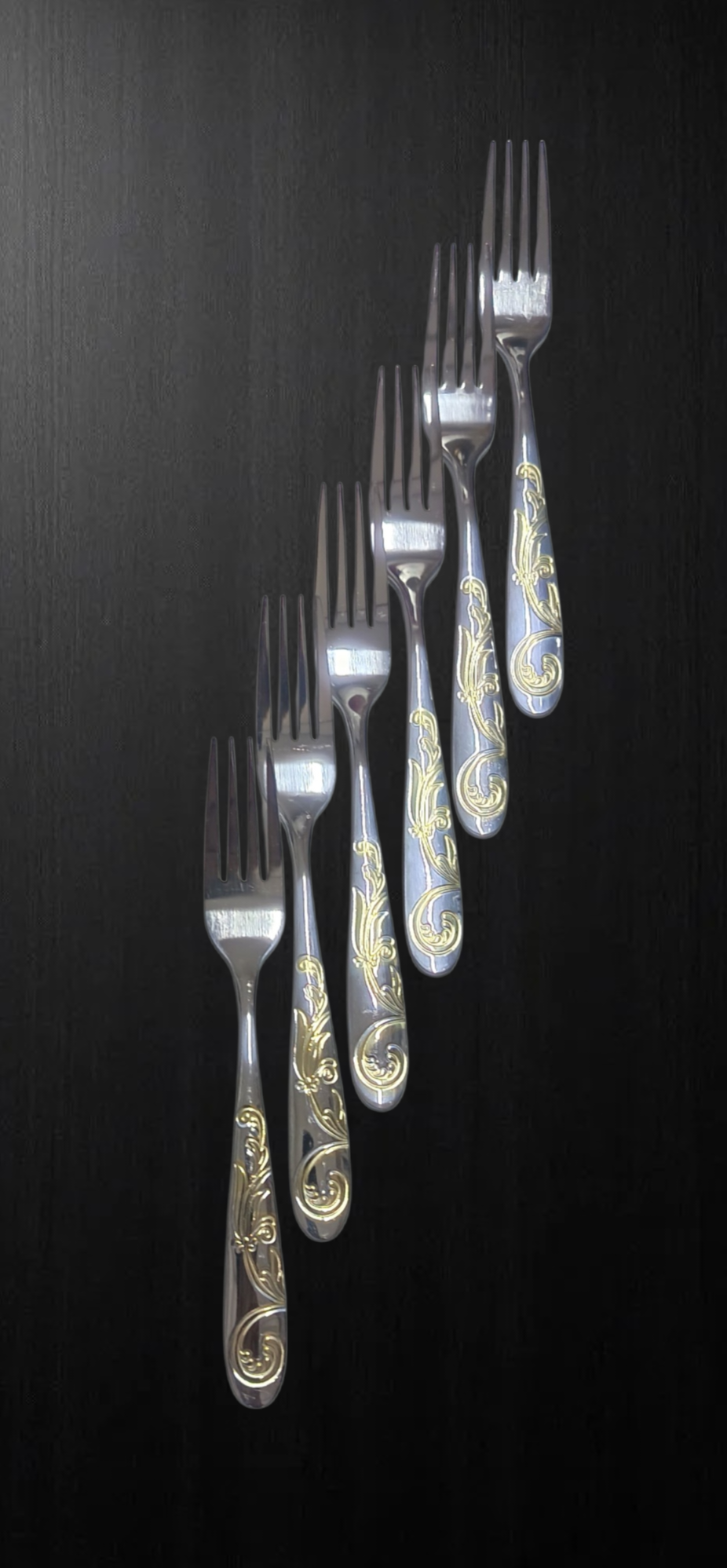 Furculita inox cu model set/6buc