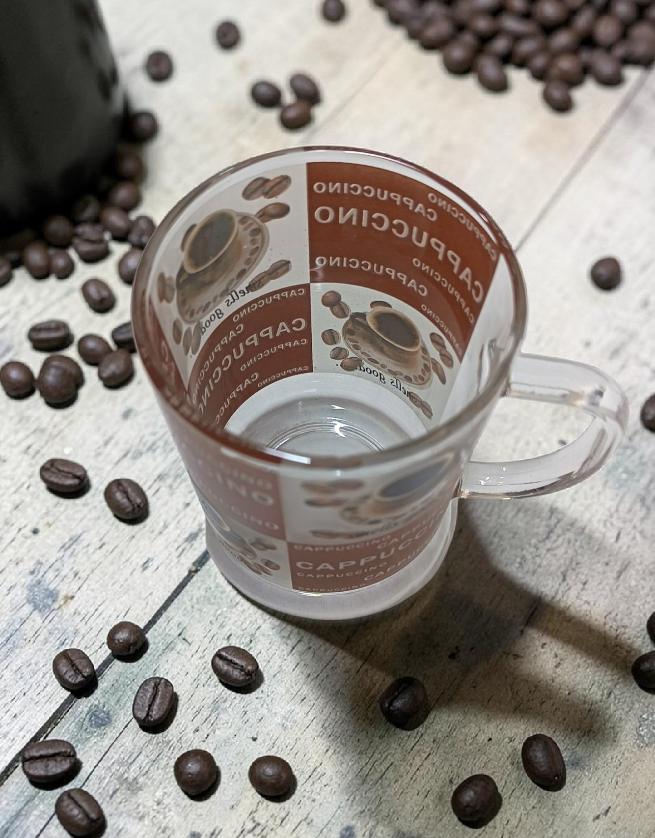 Ceasca cafea din sticla