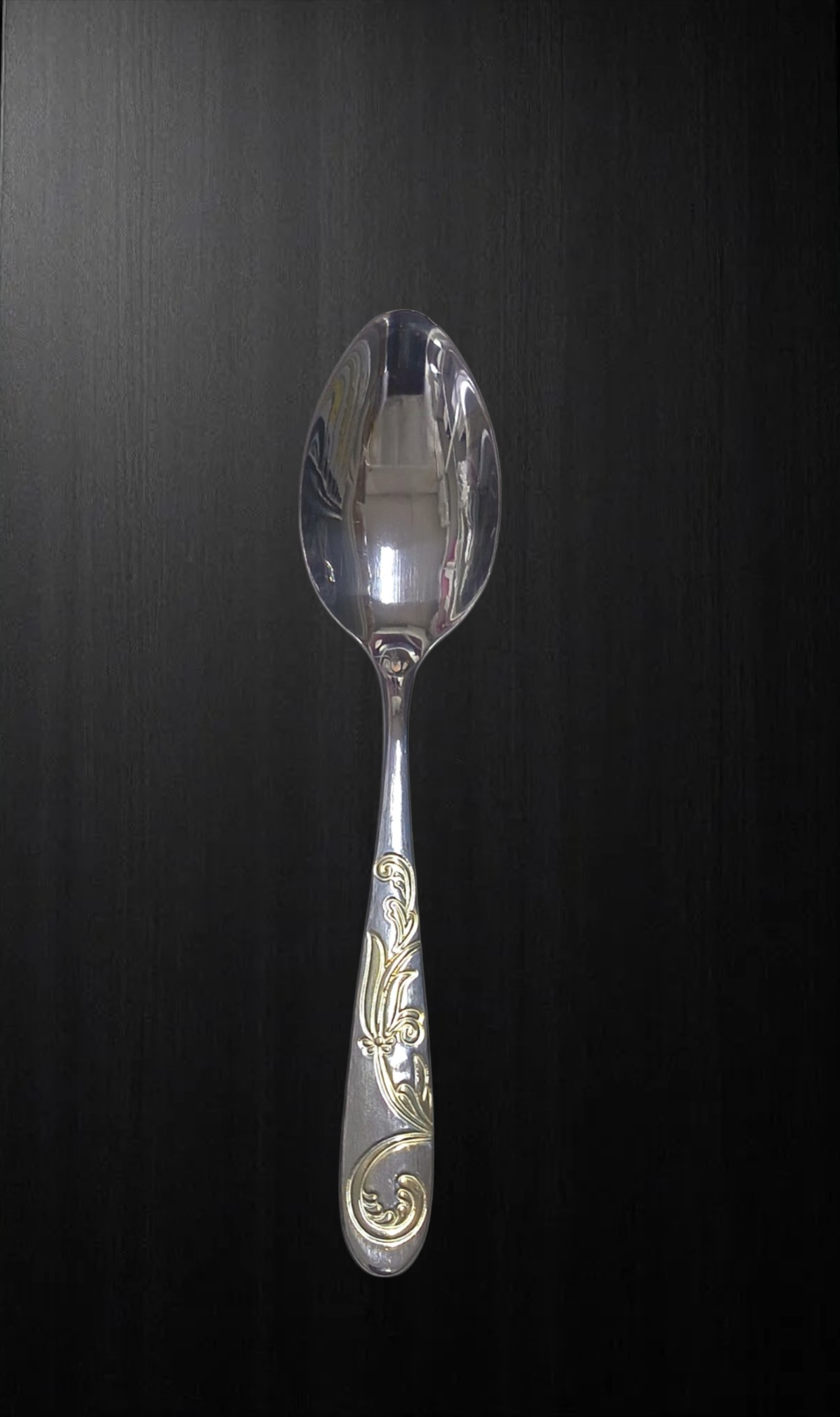 Lingura inox cu model set/6buc
