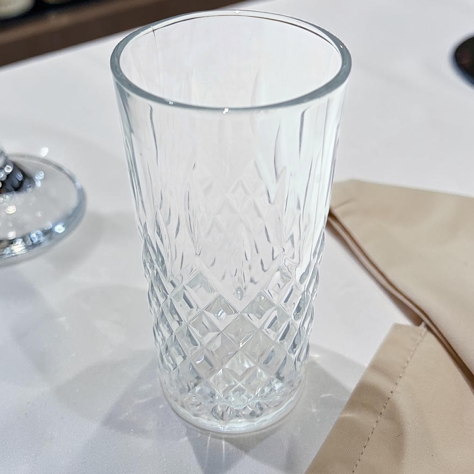 Pahar din sticla inalt 356ml, LAV