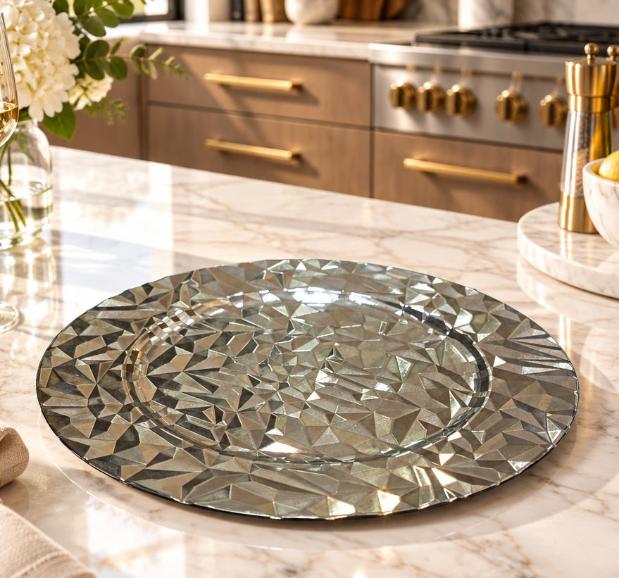Platou rotund servire, 32.5cm