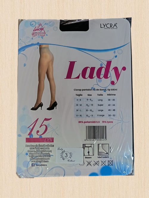 Ciorapi 15 DEN tip bikini
