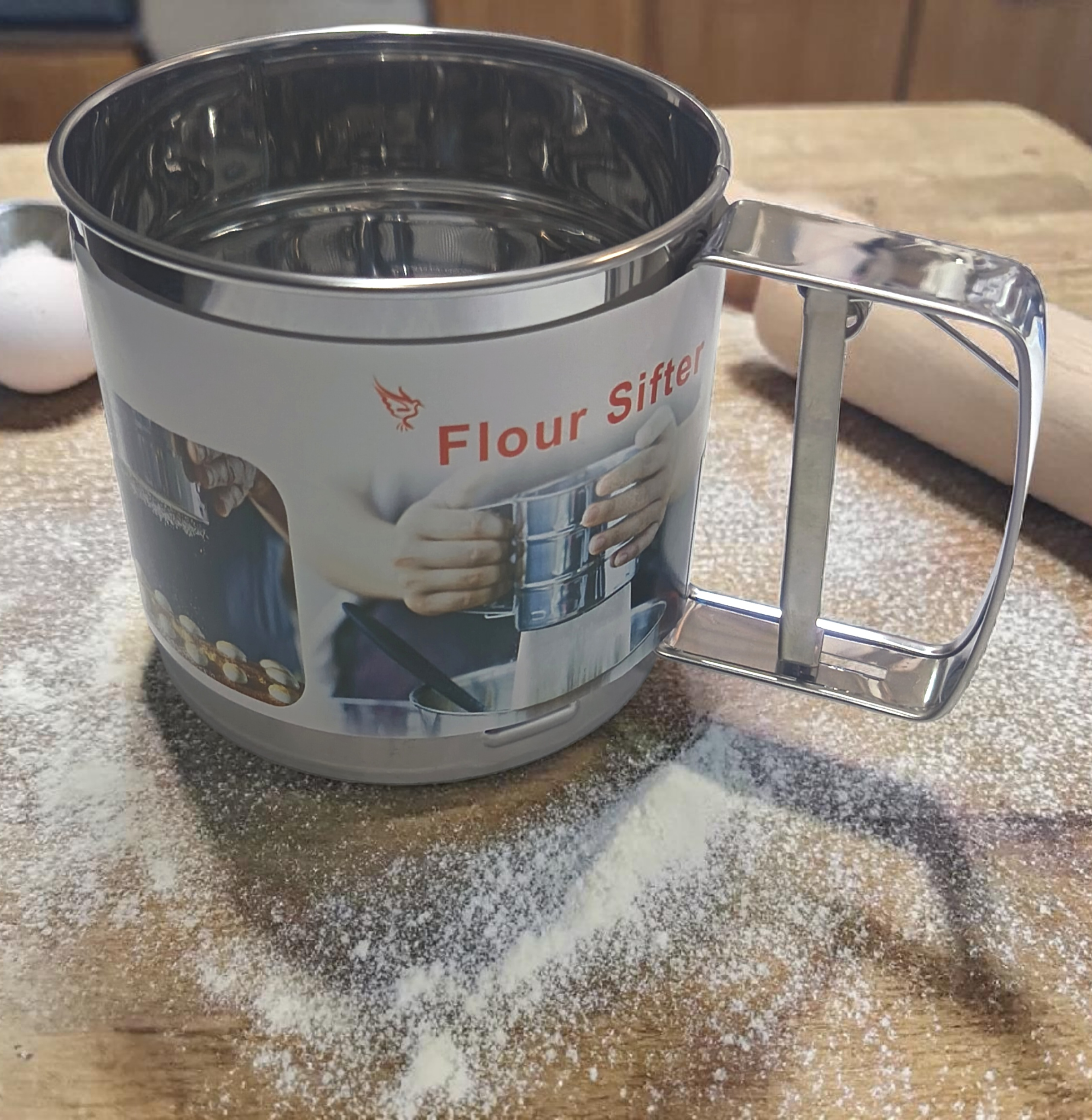 Cana cu sita pentru faina