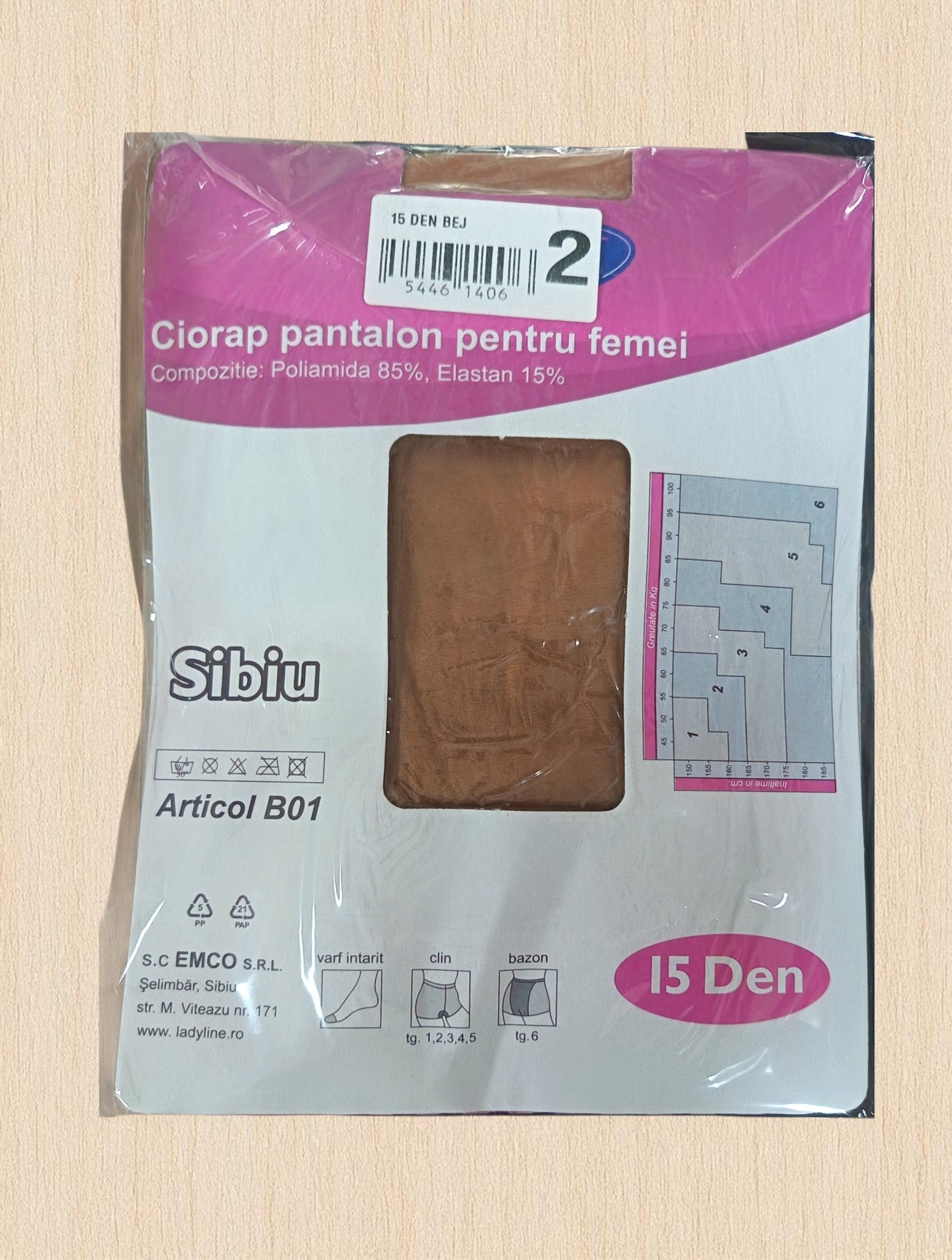 Ciorapi 15 DEN