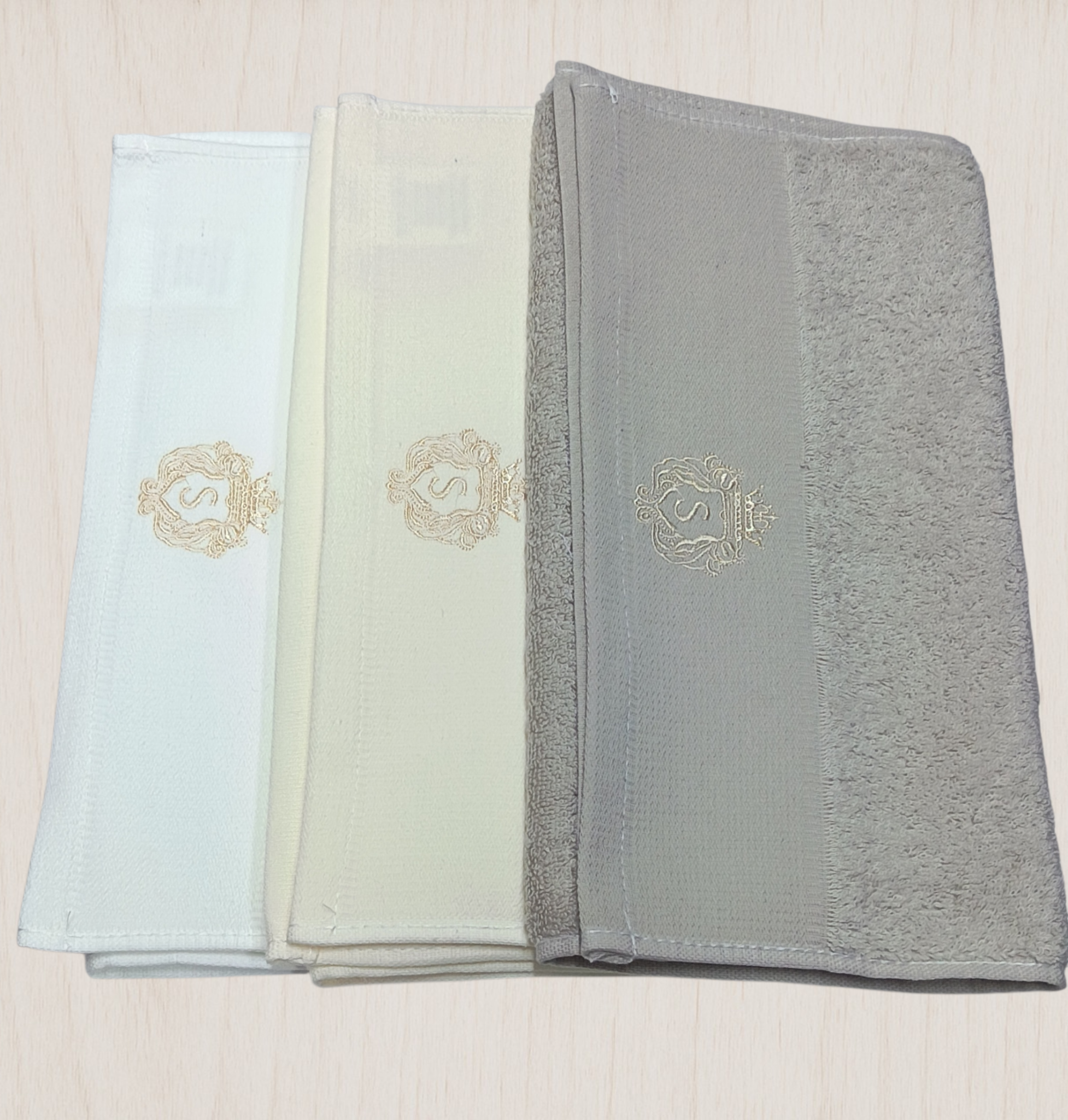 Prosoape bumbac set/3buc 33x71cm