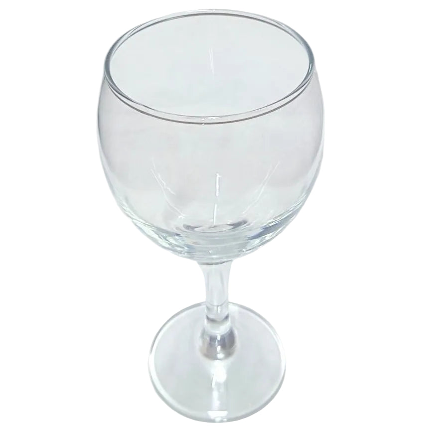 Pahar din sticla cu picior 365ml, LAV