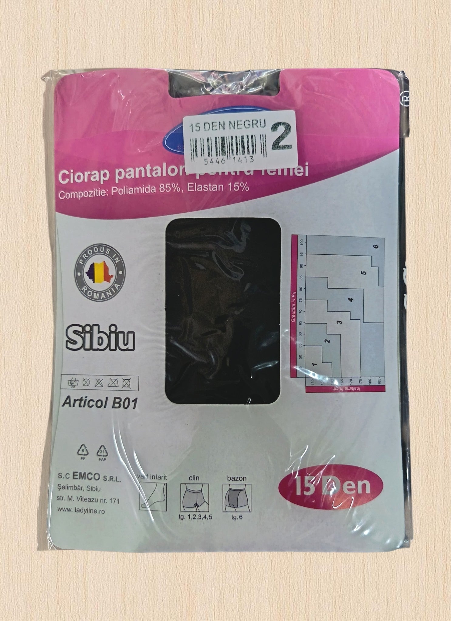Ciorapi 15 DEN
