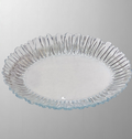 Platou din sticla oval 25x19cm