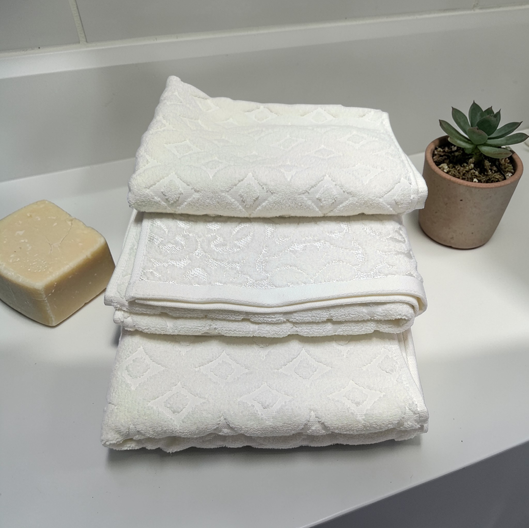 Prosop baie bumbac 50x90cm