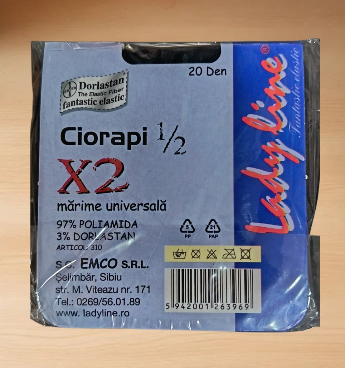 Sosete 20 DEN 1/2
